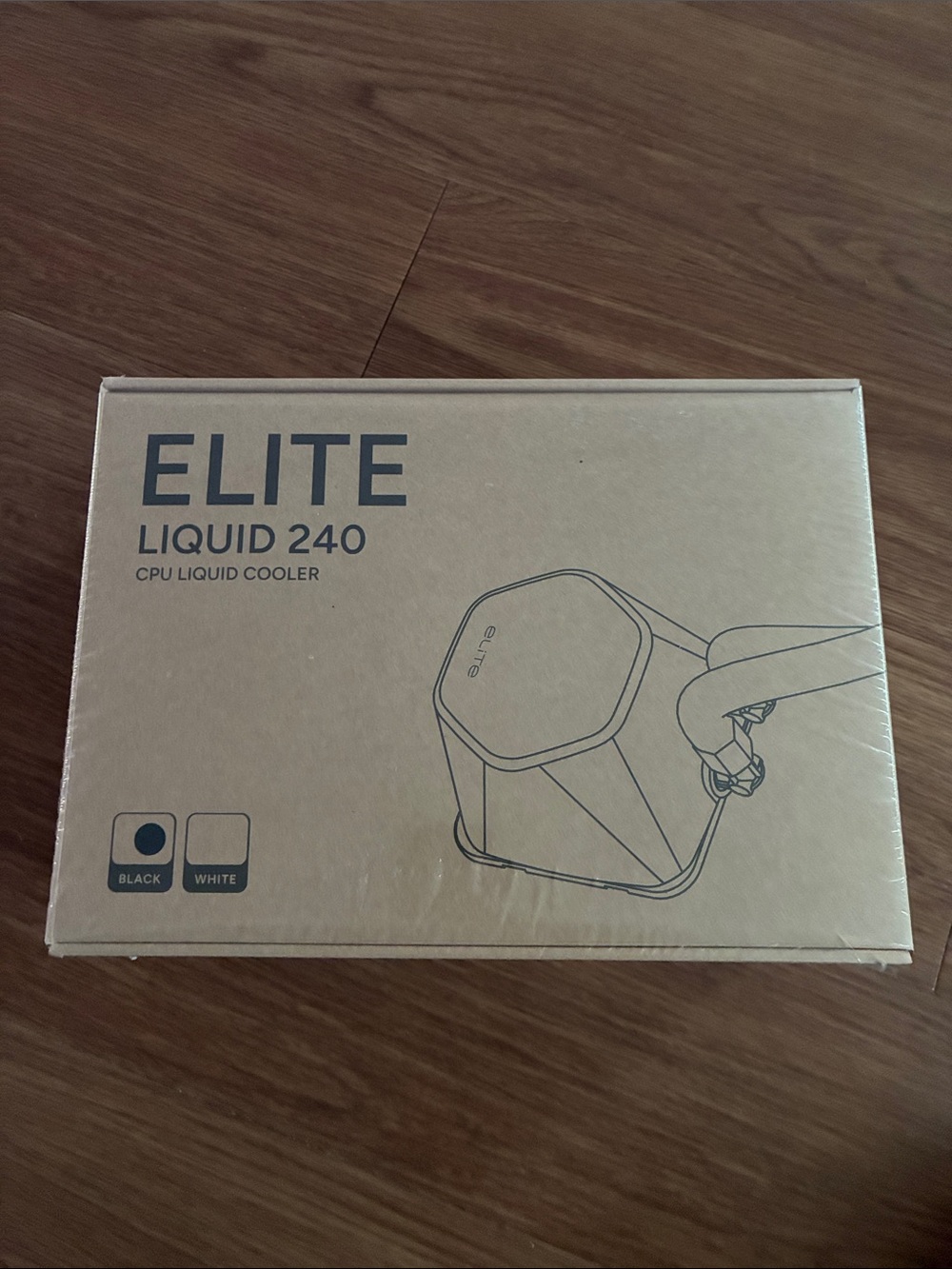 ELITE Liquid 240 CPU Liquid Cooler - Black